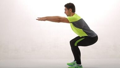 Squats to improve potentials